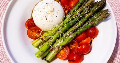 Asparagus with Burrata