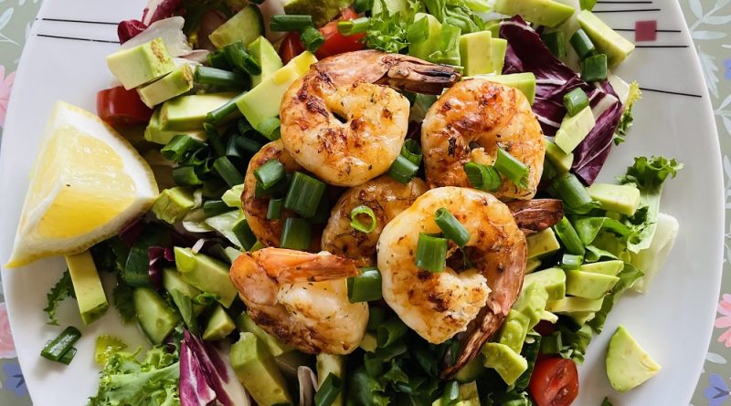 Grilled Shrimp Salad