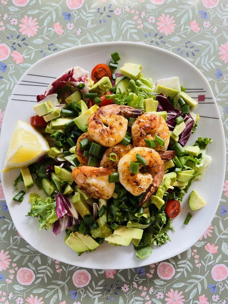 Grilled Shrimp Salad