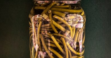 Pickled Garlic Scapes