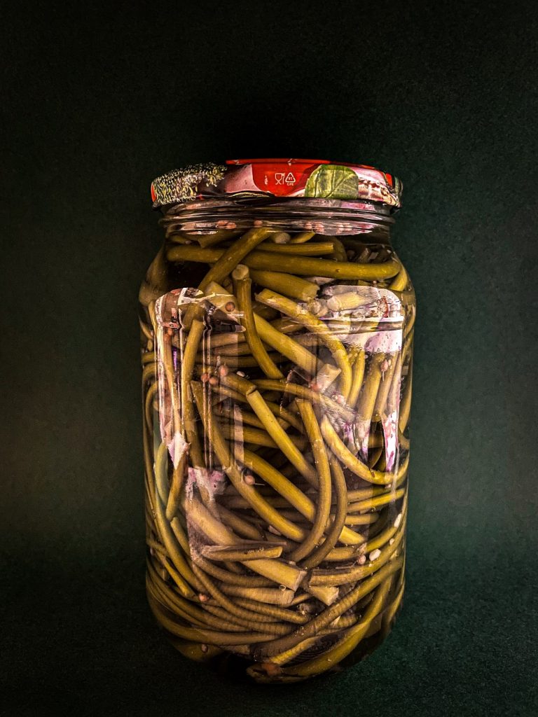 Pickled Garlic Scapes