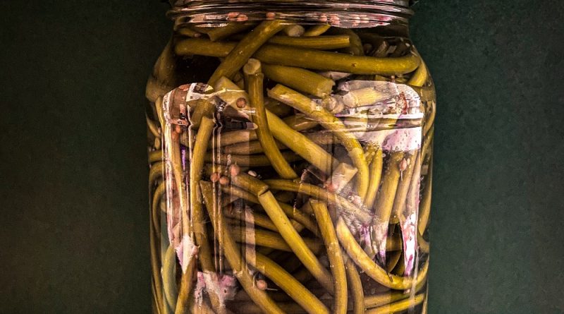 Pickled Garlic Scapes
