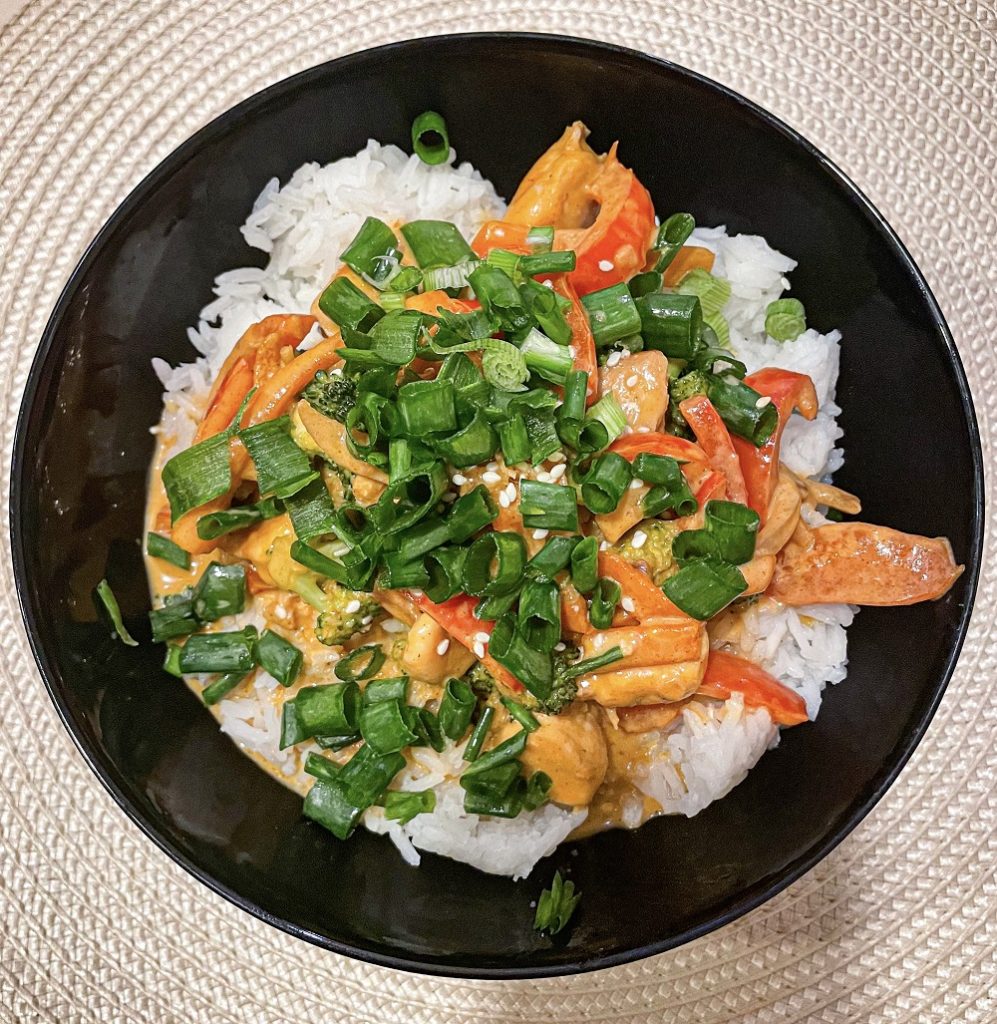 Spicy Creamy Chicken Bowl