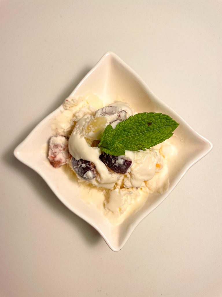Sweet Cherry Pineapple Ice Cream