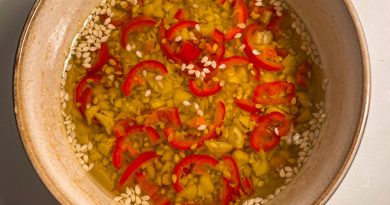 Spicy Garlic Oil