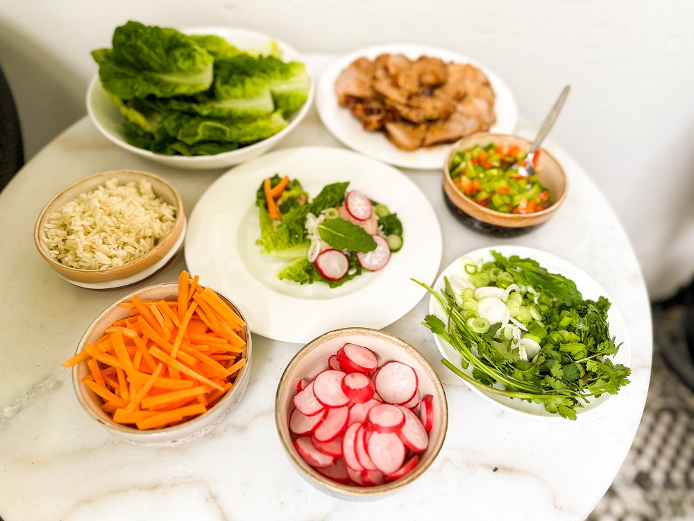 Pork Lettuce Wraps