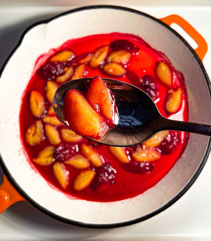 Roasted Plums