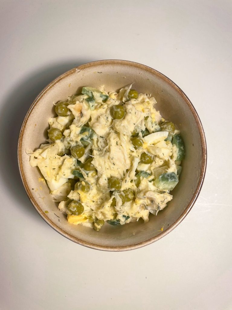 Smoked Fish and Egg Salad