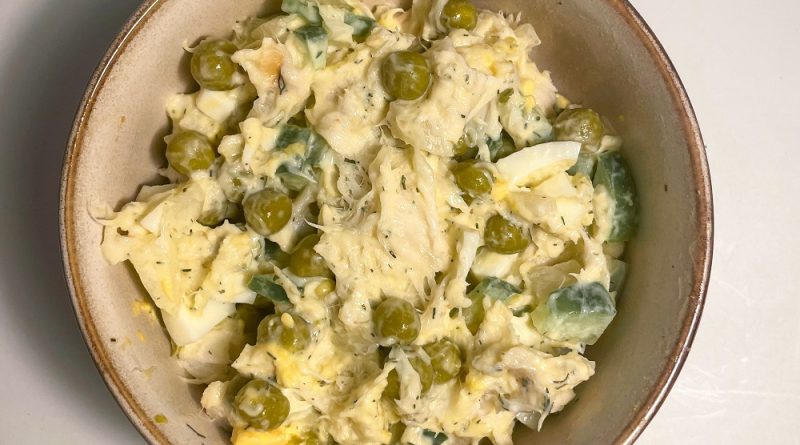Smoked Fish and Egg Salad