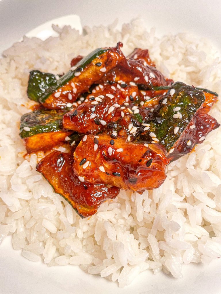 Spicy Zucchini Stir-Fry