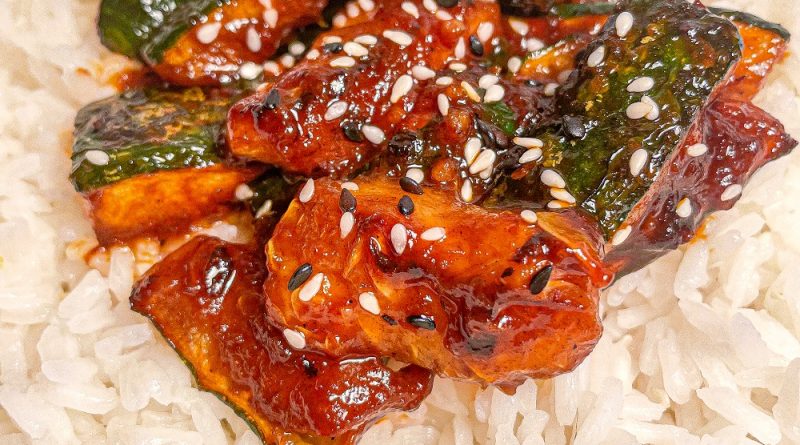 Spicy Zucchini Stir-Fry