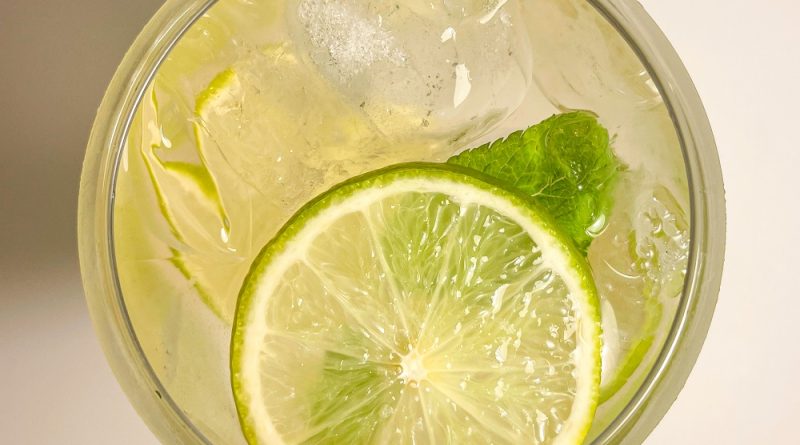 Refreshing Lime Mint Water