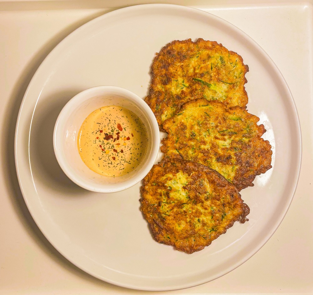 Crispy Zucchini Pancakes