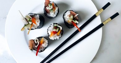 Gimbap (Seaweed Rice Rolls)