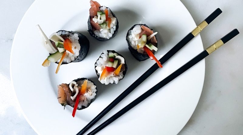 Gimbap (Seaweed Rice Rolls)