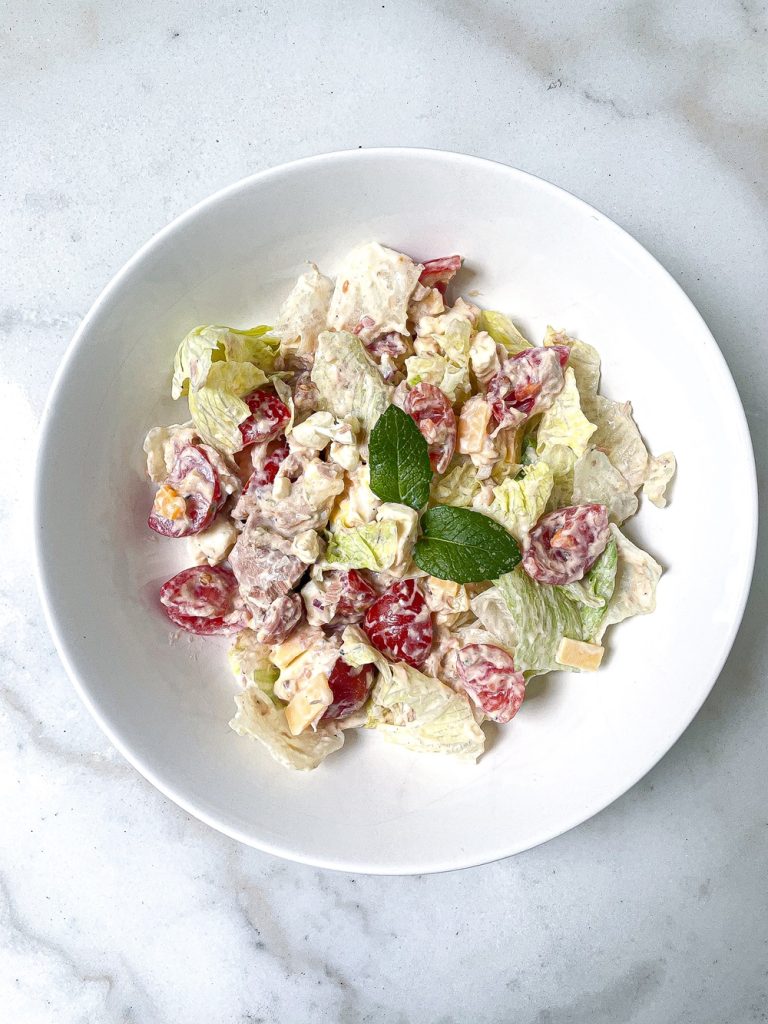 Gouda, Feta, and Tuna Salad