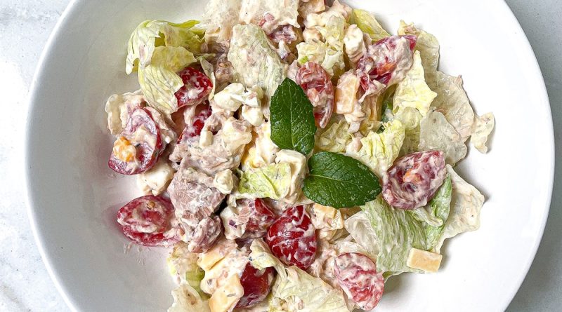 Gouda, Feta, and Tuna Salad