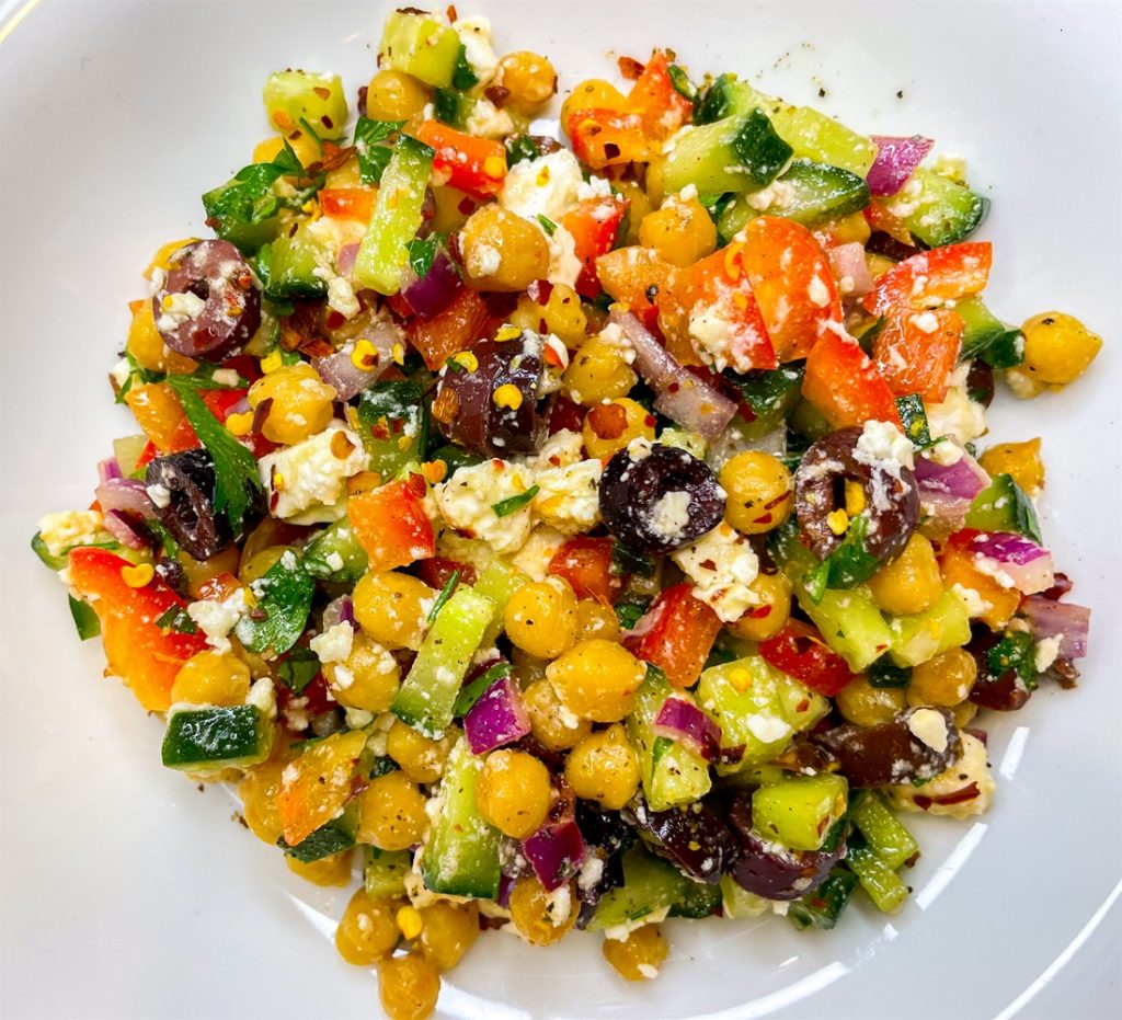 Mediterranean Chickpea Salad
