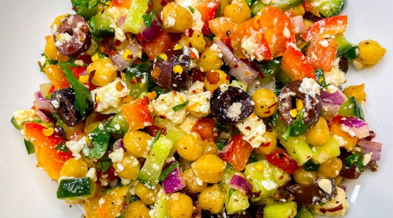 Mediterranean Chickpea Salad