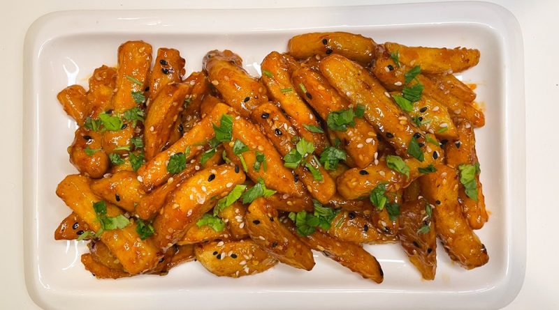 Crispy Spicy Honey Potato
