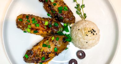 Honey Garlic Chicken Wingettes