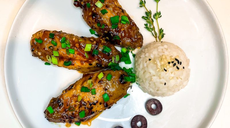 Honey Garlic Chicken Wingettes