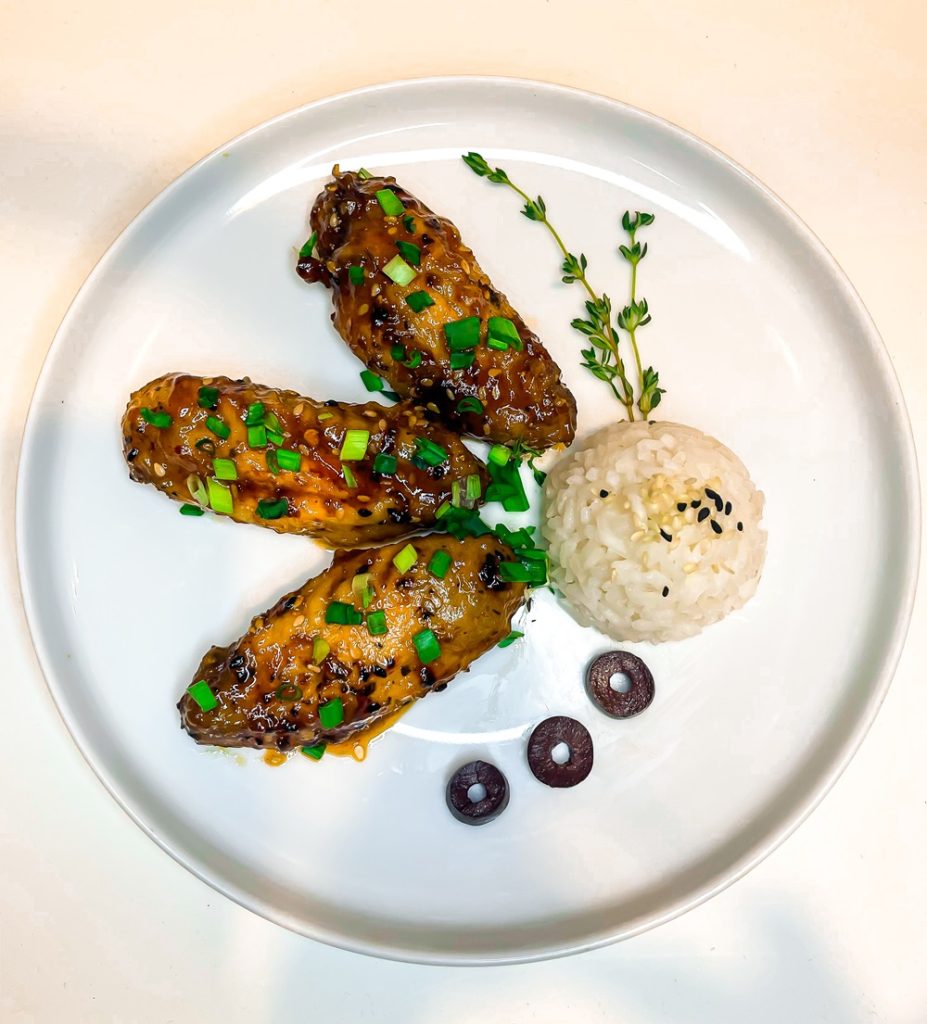 Honey Garlic Chicken Wingettes
