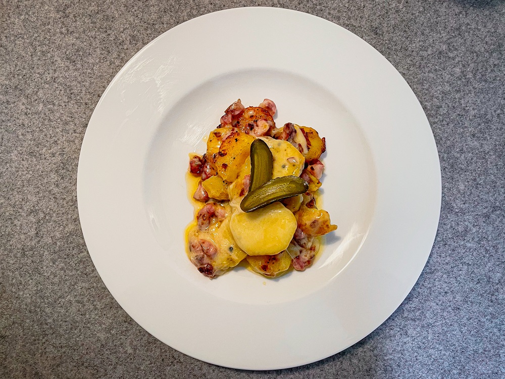 Pan-Grilled Raclette