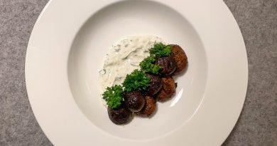 German Christmas Market Mushrooms