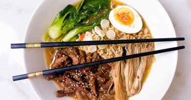 Savory Beef Ramen Bowl