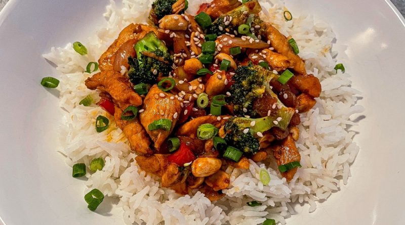 Spicy Honey Chicken Stir-Fry