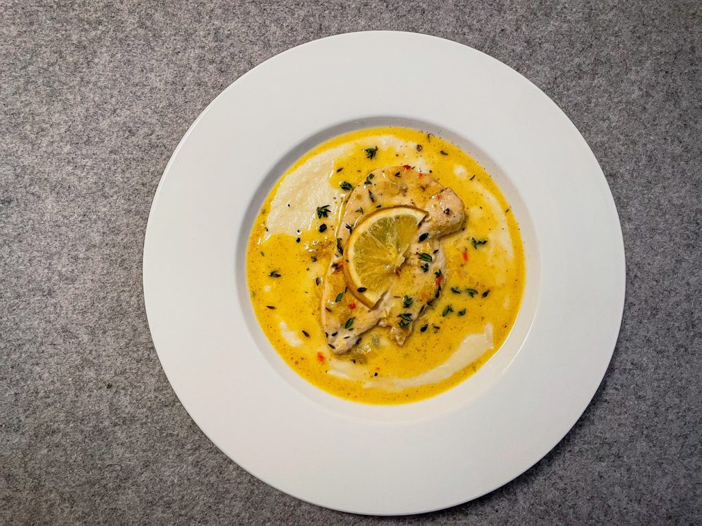 Creamy Lemon Thyme Chicken