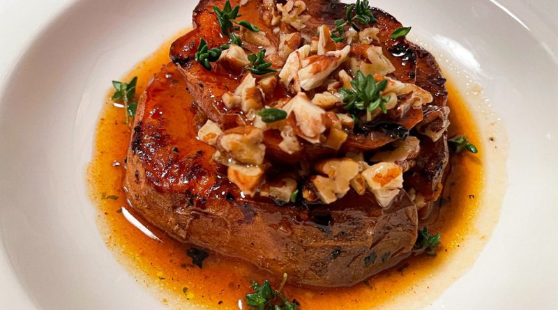 Honey Butter Pecan Sweet Potatoes