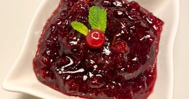 Homemade Cranberry Jam
