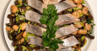 Herring and White Bean Delight