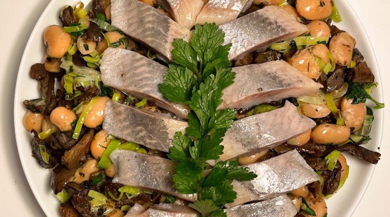 Herring and White Bean Delight