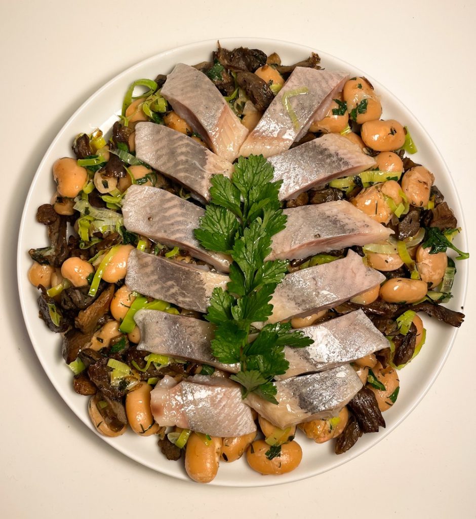 Herring and White Bean Delight