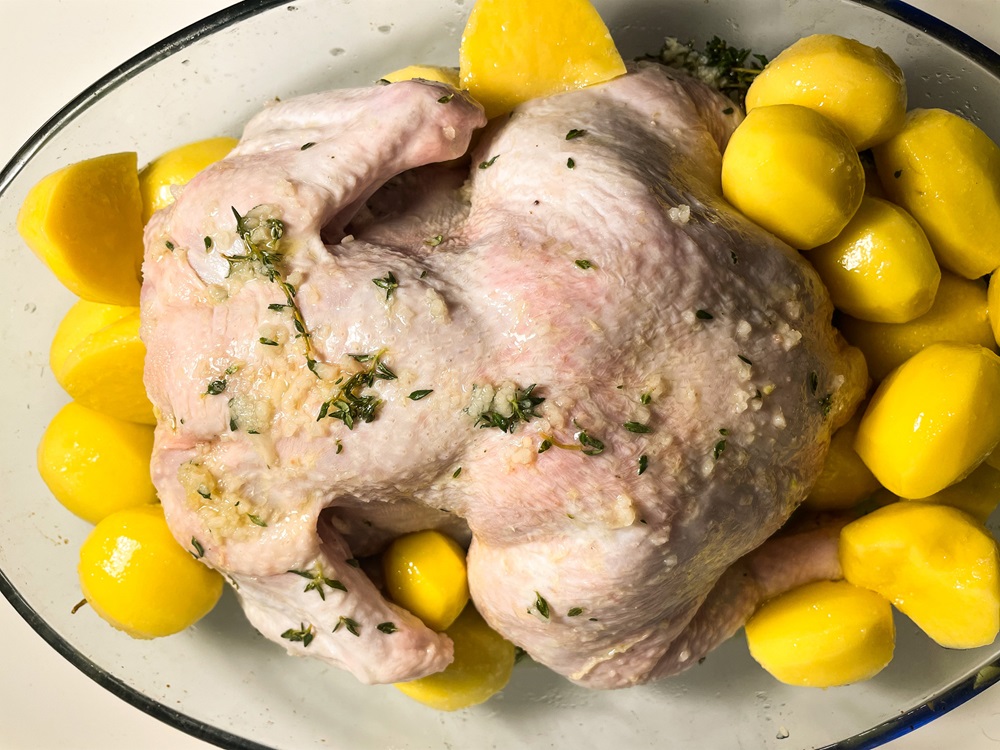 Lemon Herb Roast Chicken