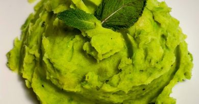 Mint-Infused Potato & Pea Mash