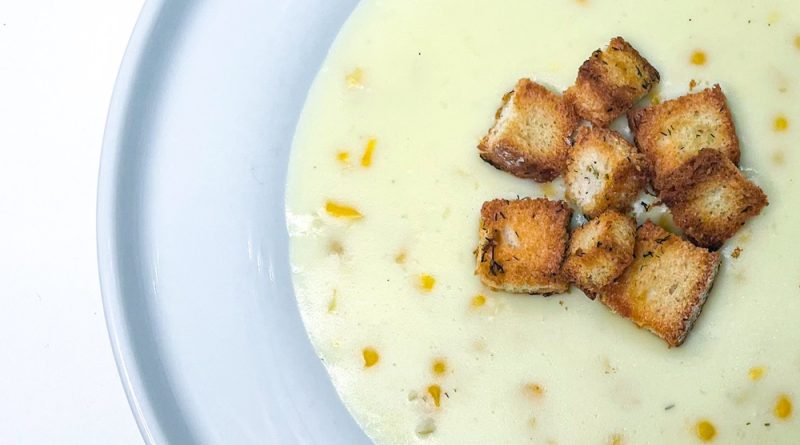 Japanese Creamy Corn Soup