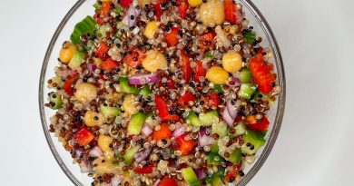 Quinoa Chickpea Salad