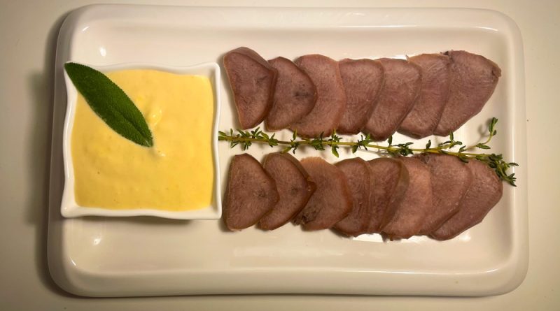 Pork Tongue with Horse-radish Sauce