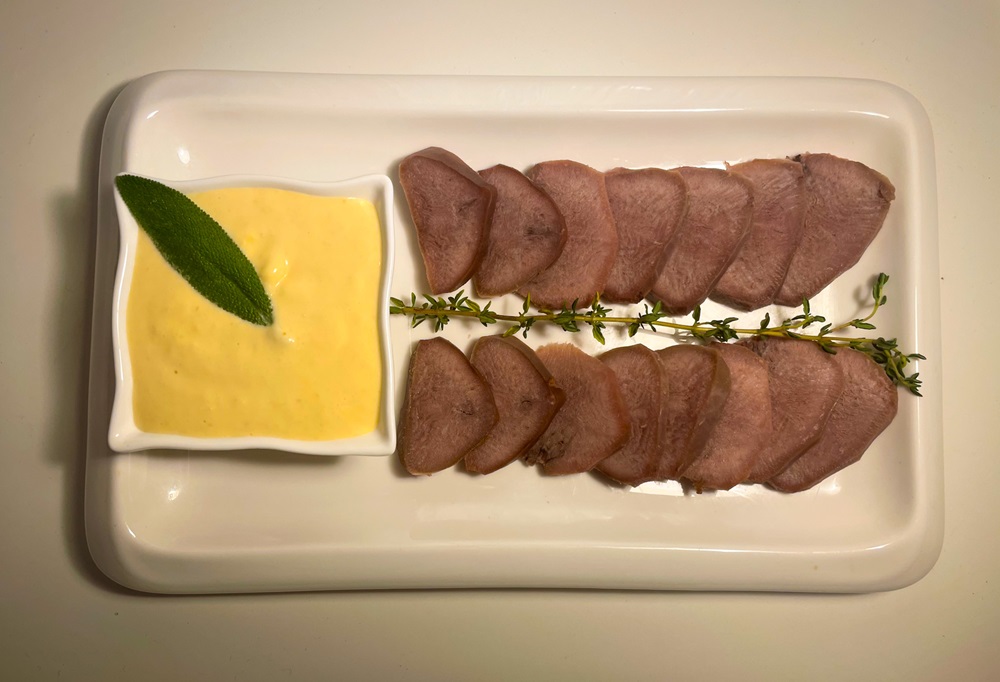 Pork Tongue with Horse-radish Sauce
