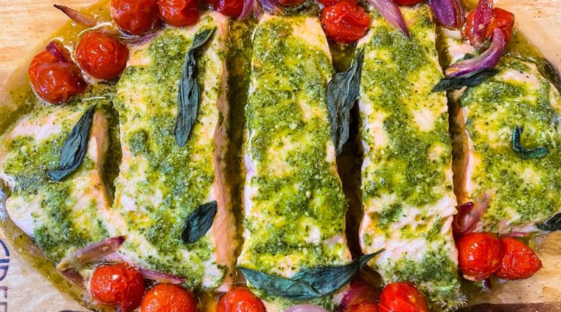Pesto Salmon
