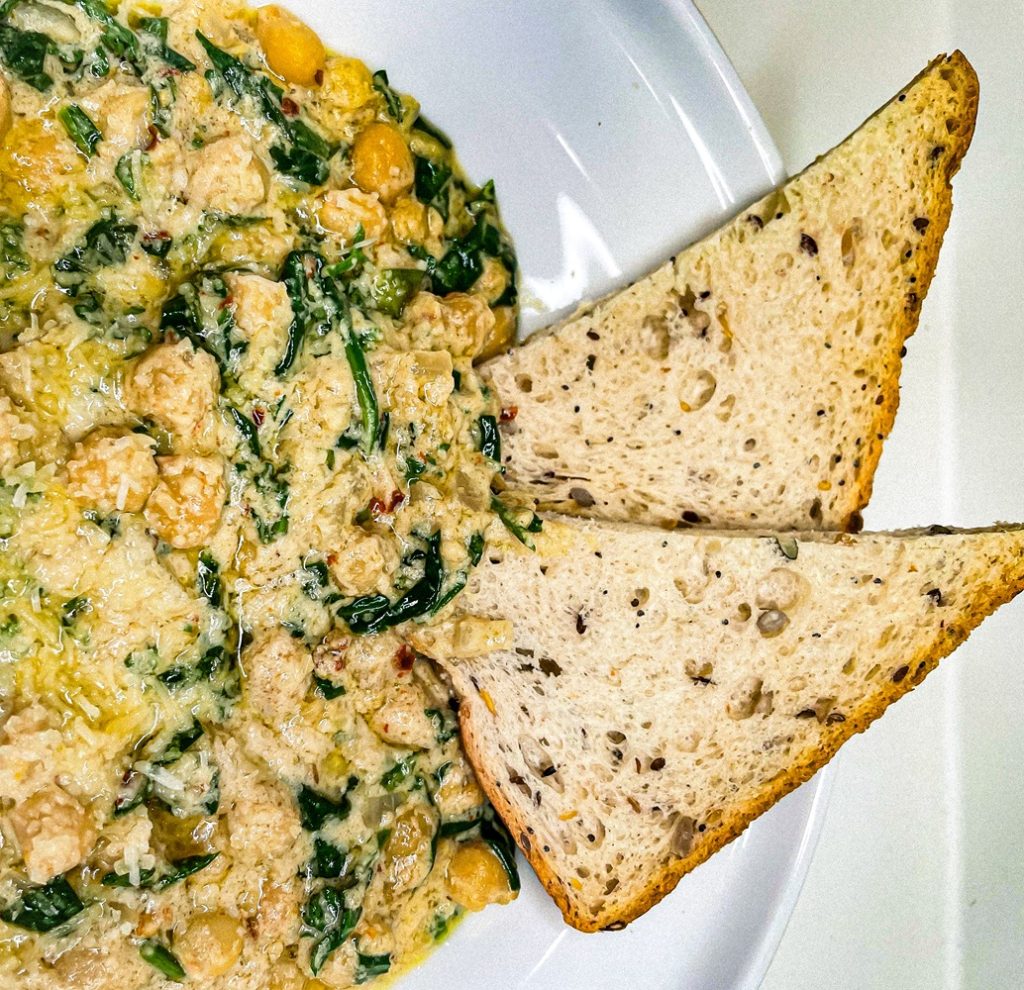 Creamy Tahini Chickpeas