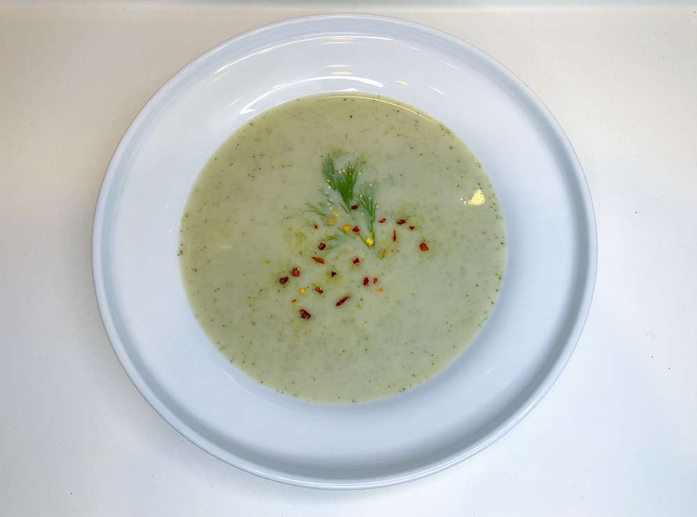 Creamy Broccoli Soup with Cheese