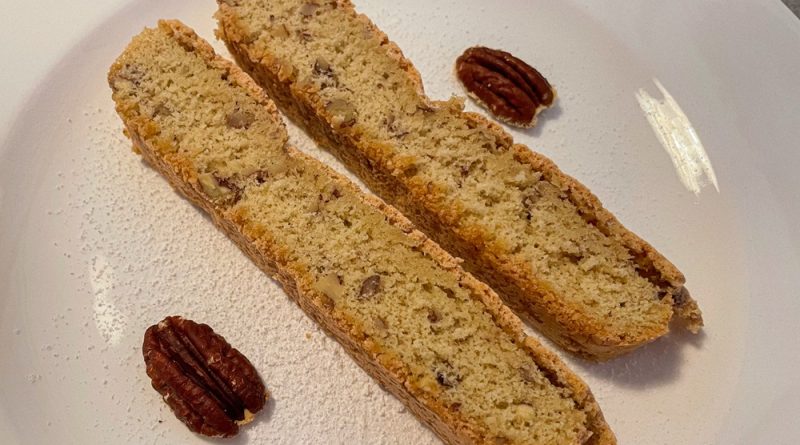 Golden Pecan Bliss Cake