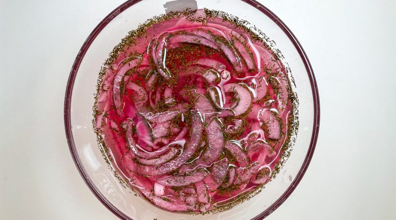 Pickled Red Onions