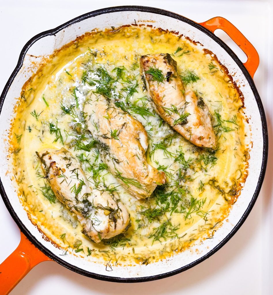 Creamy Garlic Dill Chicken