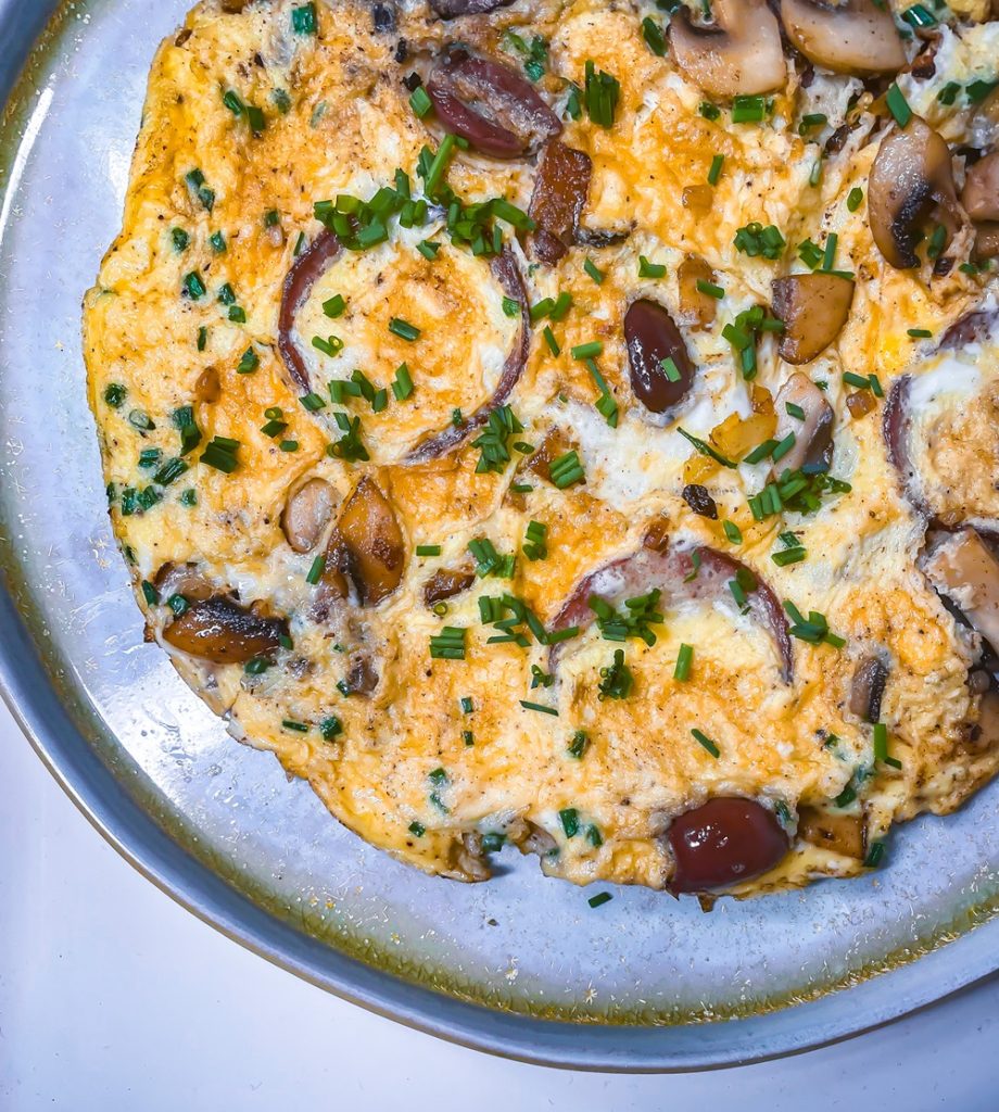 Mediterranean Scrambled Eggs
